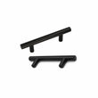 10 Pack 2.75"(70mm) Center to Center Matte Black Stainless Steel Kitchen Drawer Pulls