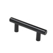 10 Pack 2.75"(70mm) Center to Center Matte Black Stainless Steel Kitchen Drawer Pulls