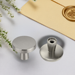 1-1/4 inch Brushed Nickel Kitchen Cabinet Knobs，Solid Dresser Knobs Drawer Knobs For Cupboard Drawer Pulls