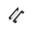 Matte Black Drawer Pulls，Black Stainless Cabinet Pulls For Cupboard Drawer Handles Dresser Pulls