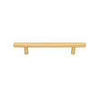 6"(152mm) Center To Center Brushed Brass Cabinet Pulls (8-1/2" Length，Gold)