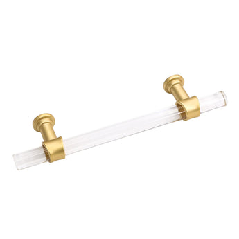 Brushed Brass Cabinet Pulls,stainless Steel Drawer Handles,3 Hole