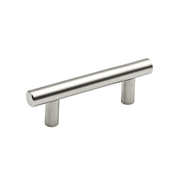 2-1/2 Inch Cabinet Handles Brushed Nickel Cabinet Pulls(64mm, Hole Centers)