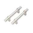 3-1/2"(90mm) Hole Center Cabinet Handles Pulls for Kitchen Stainless Steel Brushed Nickel Drawer Pulls ( 6" Length ）