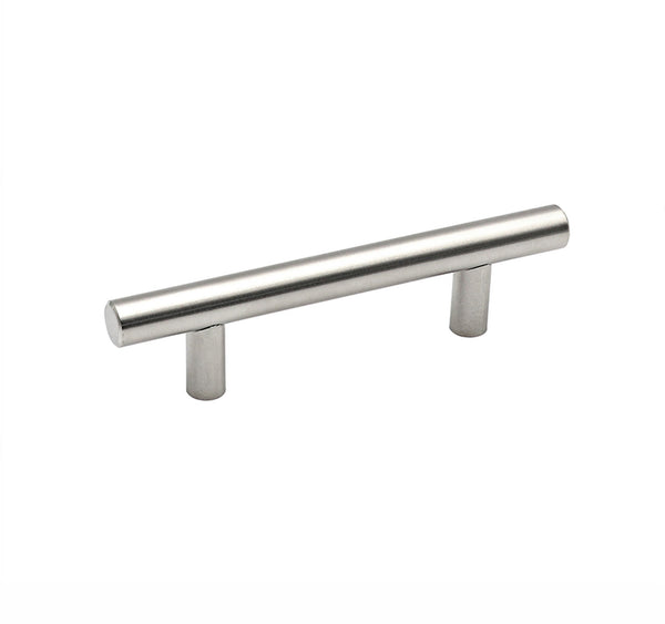 3 Inch Brushed Nickel Cabinet Pulls Modern Cabinet Handles(76mm, Hole Centers)