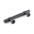 3 Inch Hole Center Cabinet Handles Pulls for Kitchen Stainless Steel Matte Black Drawer Pulls ( 5" Length ）
